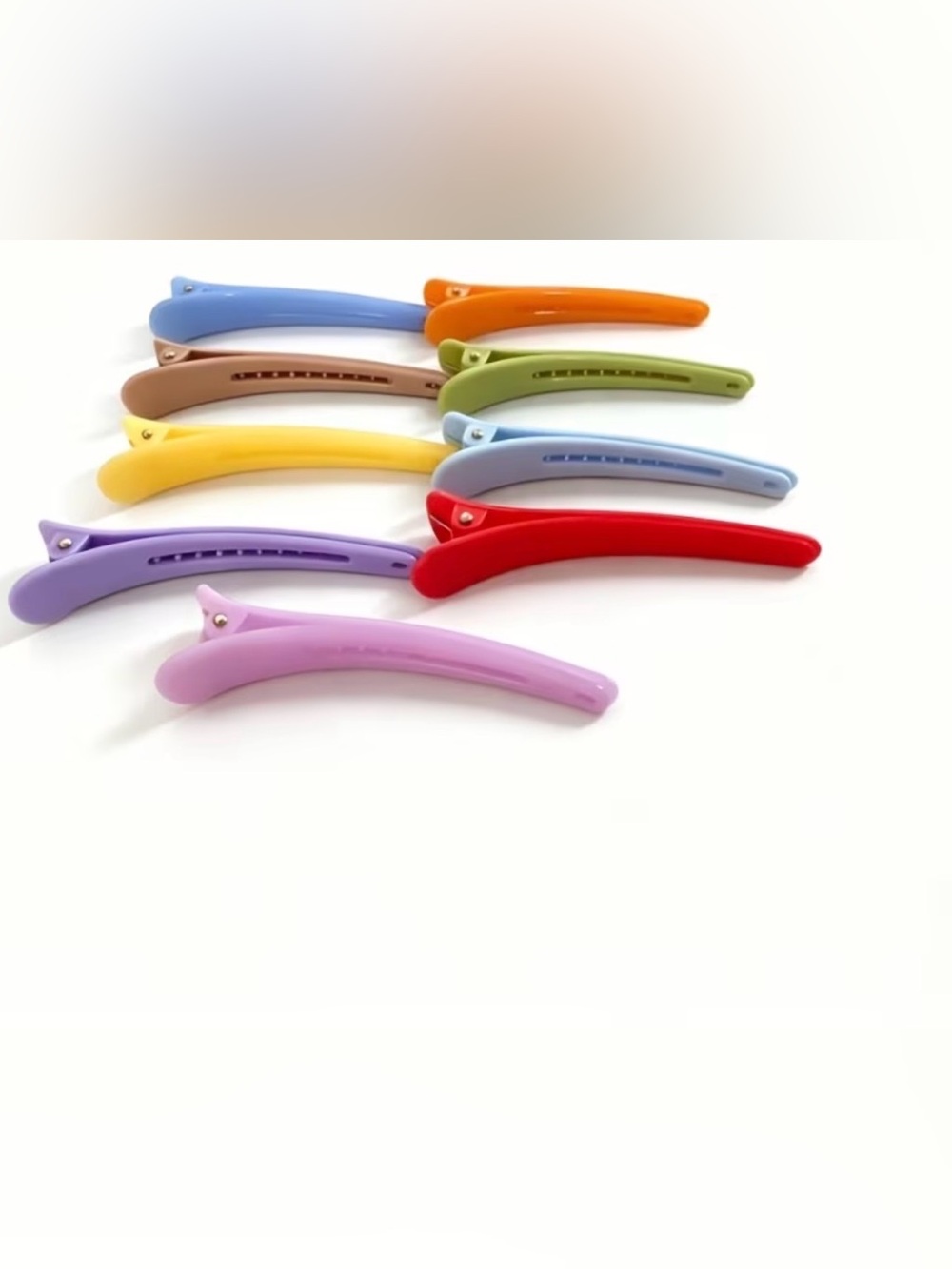 36 Colorful Kids Hair Clips Set - Assorted Bright Colors